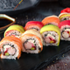 Postmates really wants you to eat sushi this Pride.